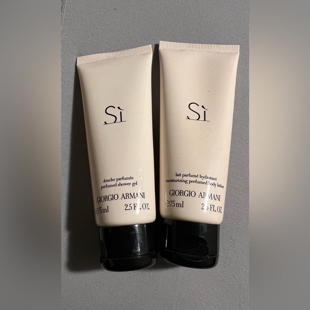 Giorgio Armani Si Cream Shower Gel and Lotion Duo